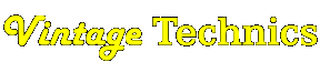 Vintage Technics logo