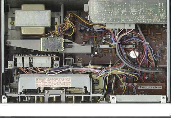 Technics RS-M02 internal view