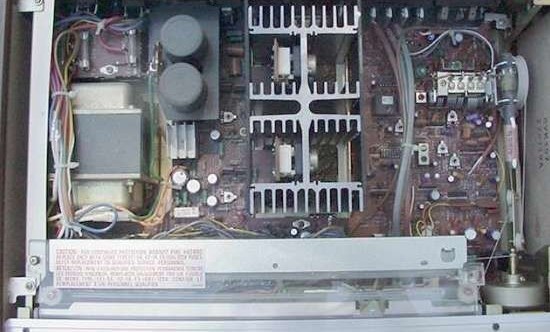 Technics SA-600 internal view
