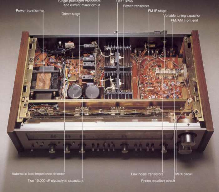 Technics SA-800 internal view